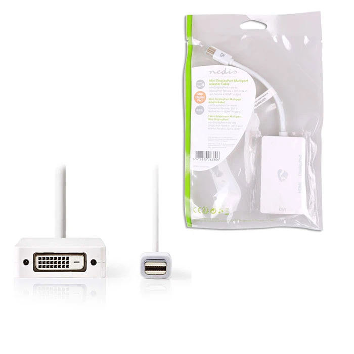 Αντάπτορας Nedis Mini Display Port to HDMI-Male Connector 2.0 m White