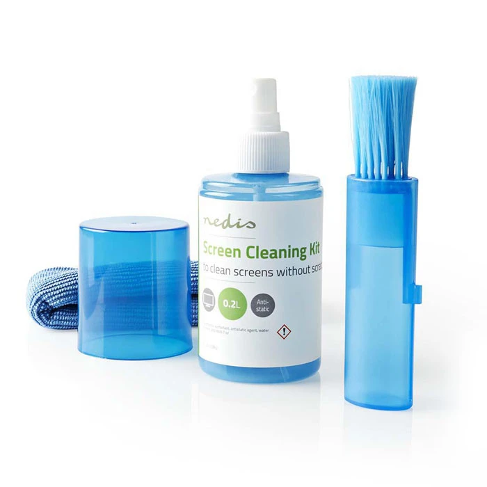 Καθαριστικό KIT Για Οθόνες Nedis Screen Cleaner Kit TV Smartphone Tablet 200ml