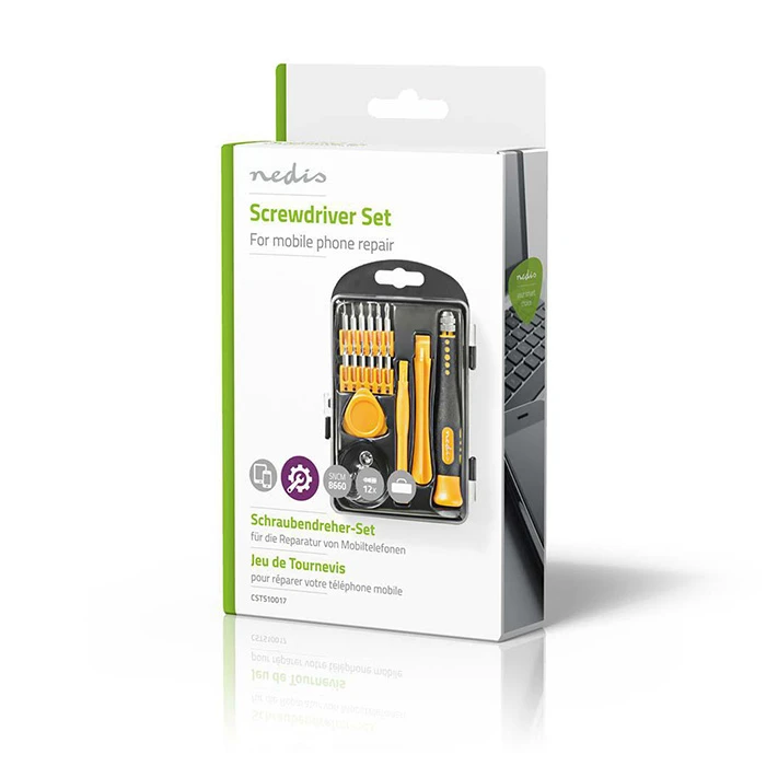 Σετ Εργαλείων Nedis 17-in-1 for PC Smartphone & Tablet Repair