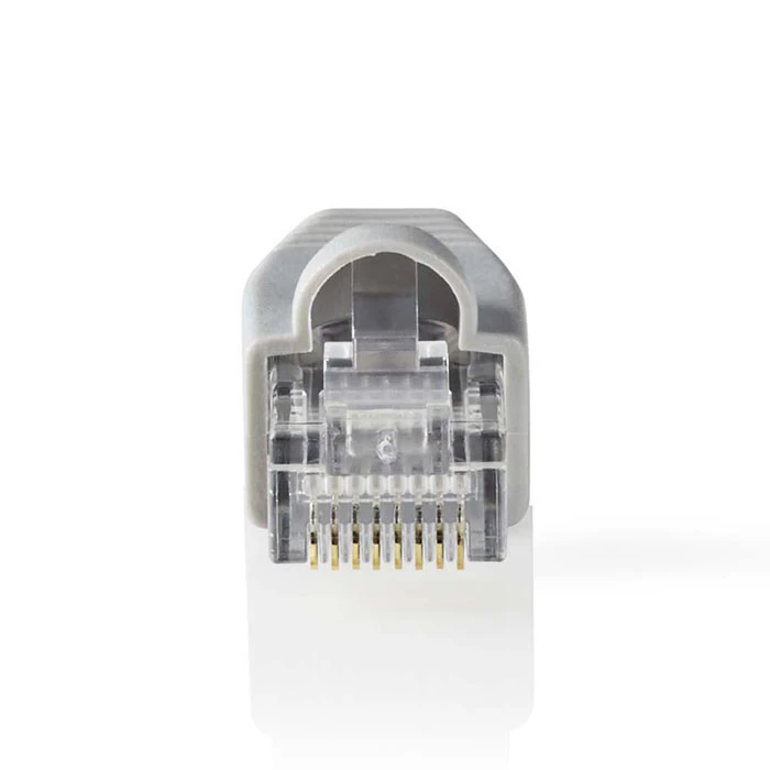 Κονέκτρορας Cατ 6 Utp Rj45 Αρσ. Με Καπάκια, Σετ 10 Τεμαχίων
