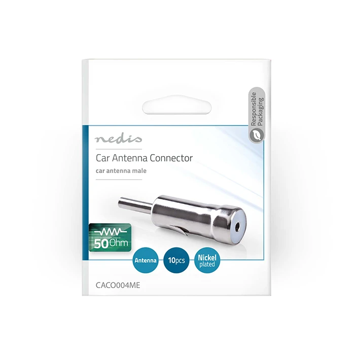 Αντάπτορας κεραίας αυτοκινήτου Nedis CACO004ME 10pieces Metal