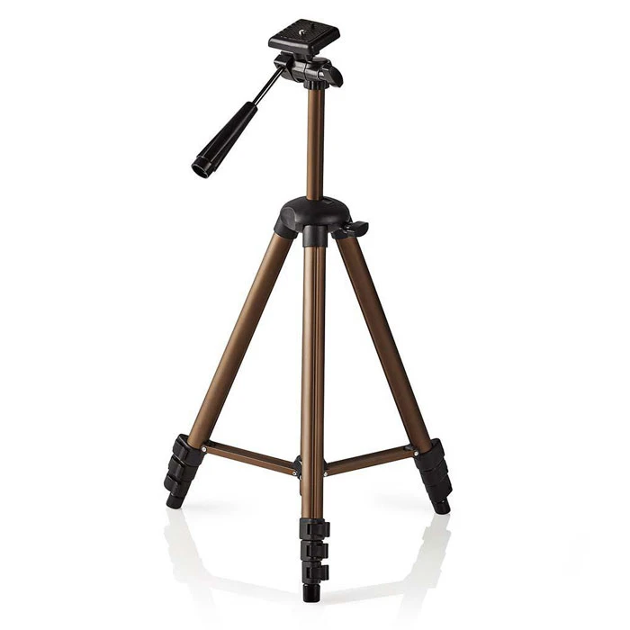 Τρίποδο Nedis Pan & Tilt Max 2 kg 130 cm Black/Silver