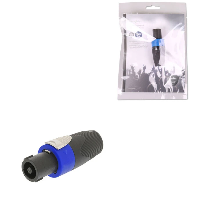 Βύσμα Nedis COTP16900BK Speaker 4-Pin female Black