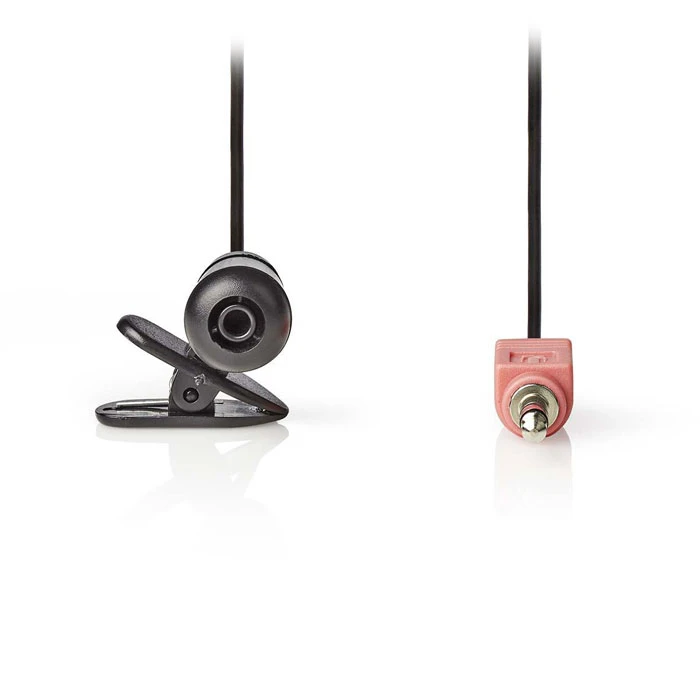 Μικρόφωνο NEDIS Miccj100bk Clip-On 3.5 Mm Black