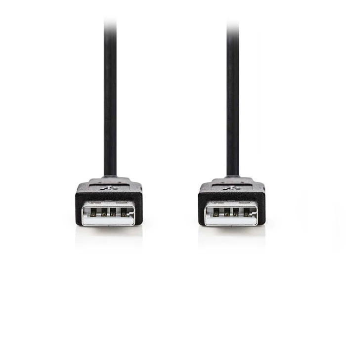 Καλώδιο Nedis USB 2.0 A Αρσ. - USB A Αρσ. Σε Συσκευασία Blister 2m