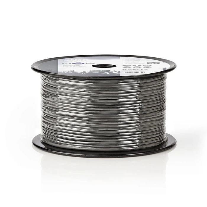 Καλώδιο Μικροφώνου Nedis 2x 0.125mm2 Σε Κουλούρα 100 Μέτρων