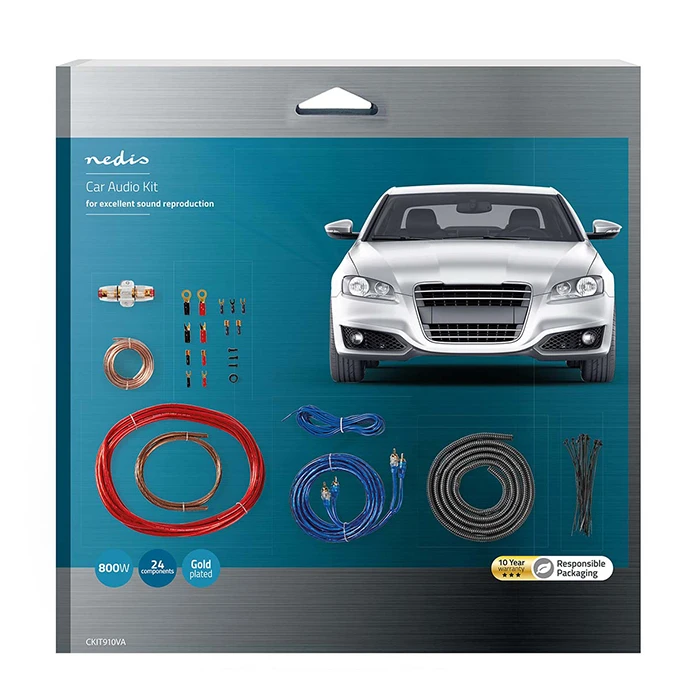 Kit εγκατάστασης ενισχυτή Nedis CKIT910VA 800W