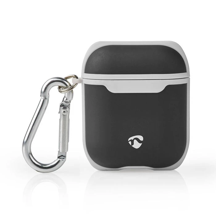 Θήκη για Apple Airpods Nedis APCE100BKGY μαύρο/γκρι
