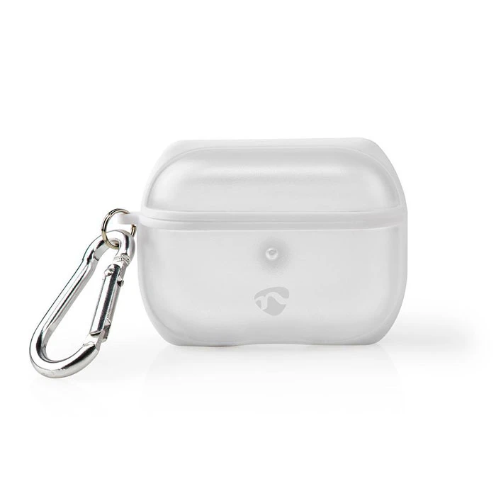 Θήκη για Apple Airpods Pro Nedis APPROCE100TPWT διαφανές/λευκό
