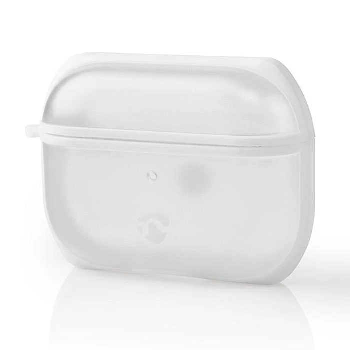 Θήκη για Apple Airpods Pro Nedis APPROCE100TPWT διαφανές/λευκό