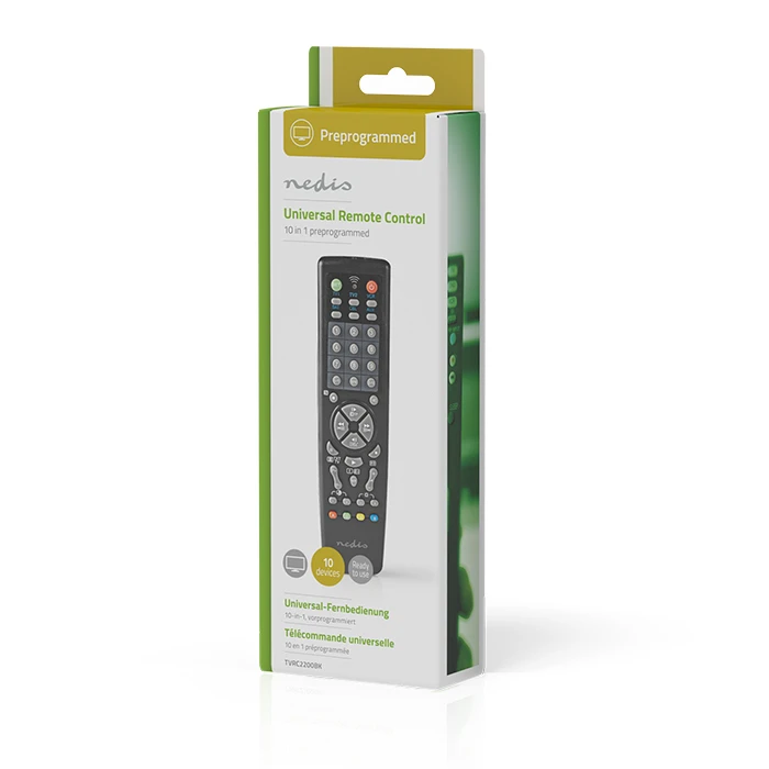 Τηλεχειριστήριο Nedis TVRC2200BK Universal 10 Devices