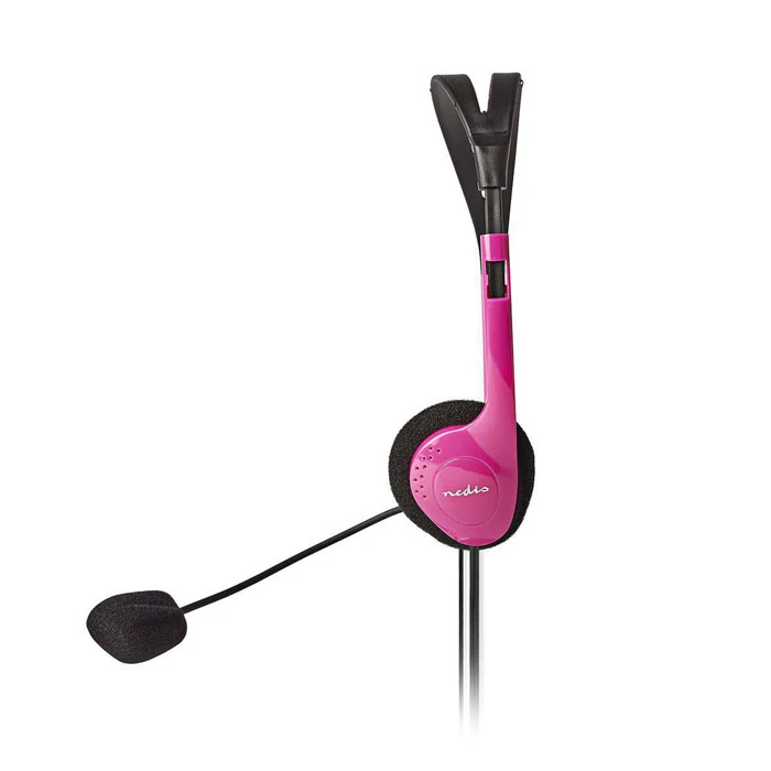 Multimedia Headsets Nedis CHST100PK PC Pink