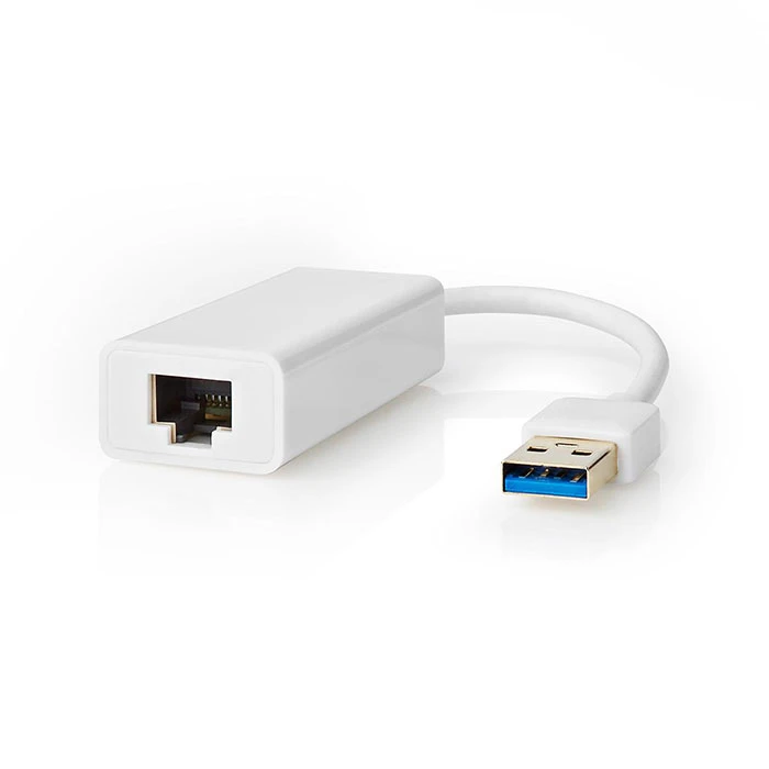 Αντάπτορας Δικτύου USB Nedis CCGB61950WT02 male USB-A to female RJ45