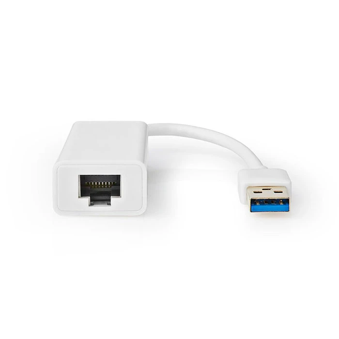 Αντάπτορας Δικτύου USB Nedis CCGB61950WT02 male USB-A to female RJ45