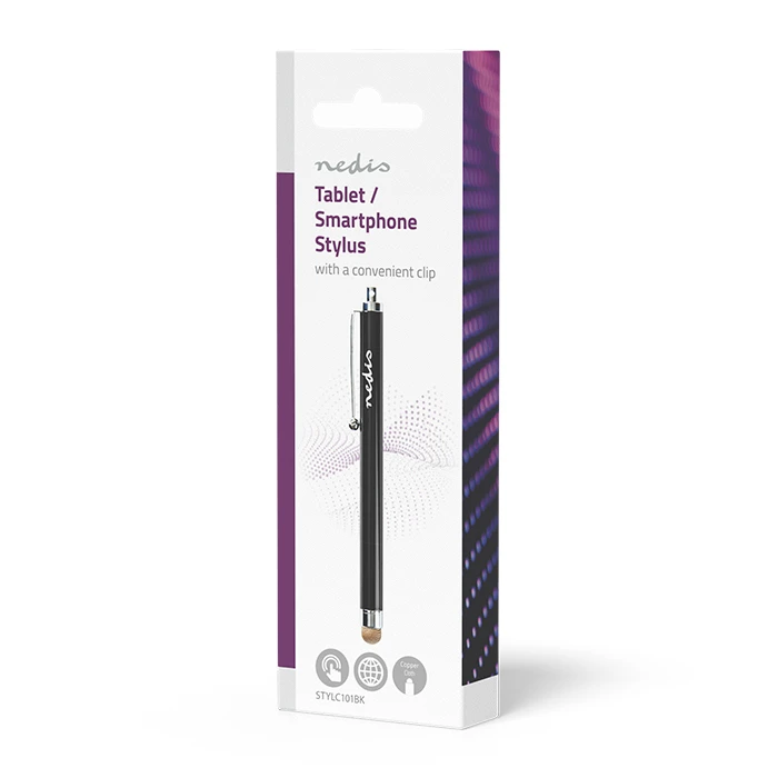 Γραφίδα Σχεδίασης Nedis STYLC101BK With Copper Cloth Tip Metal Black