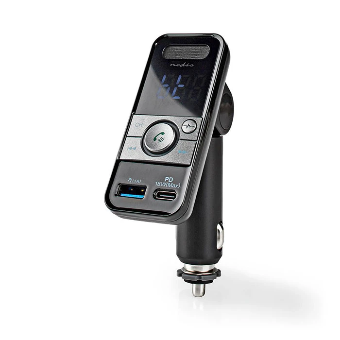 FM Transmitter Nedis CATR130BK HandsFree/Φορτιστή/Bluetooth