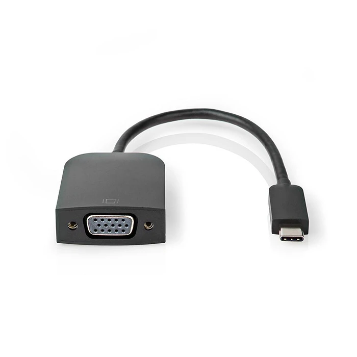 Αντάπτορας USB Nedis Type-C Male to VGA Female 5Gbps CCGP64852BK02