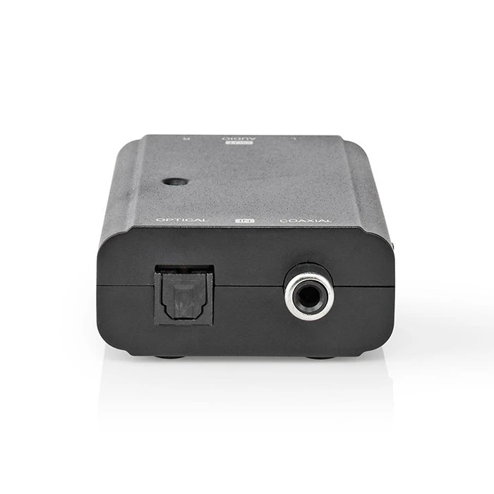 Μετατροπέας Nedis Digital Audio ACON2509BK 2-way input: 1x S/PDIF (RCA)