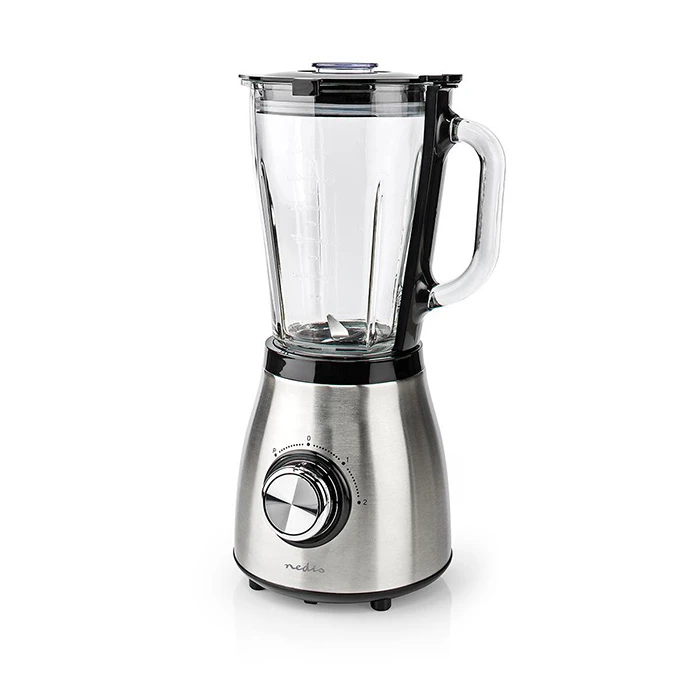 Μπλέντερ Nedis KABL350CAL 800W 1.5l Glass 2-Speed Setting Black / Silver