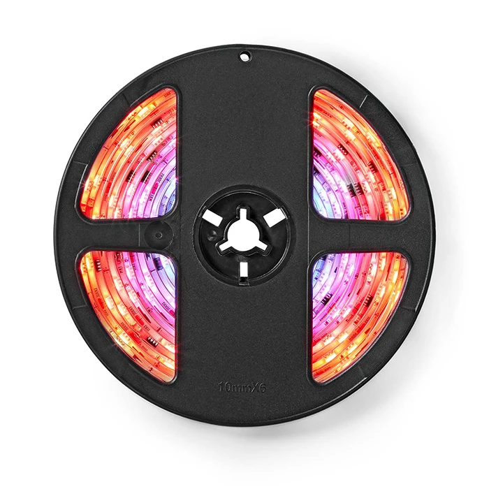 Ταινία LED Nedis Αδιάβροχη 24V RGB 5m και 30 LED ανά Μέτρο με Τηλεχειριστήριο