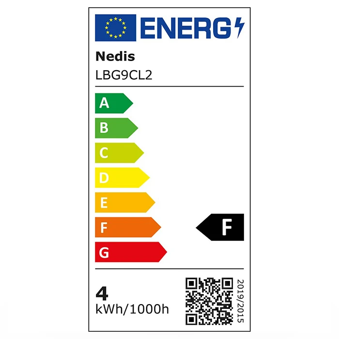 Λάμπα LED Nedis Lbg9cl2 G9 4w 400lm 2700k Warm White