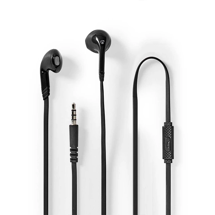 Handsfree Ακουστικά Nedis Hpwd2021bk 1.20m Black