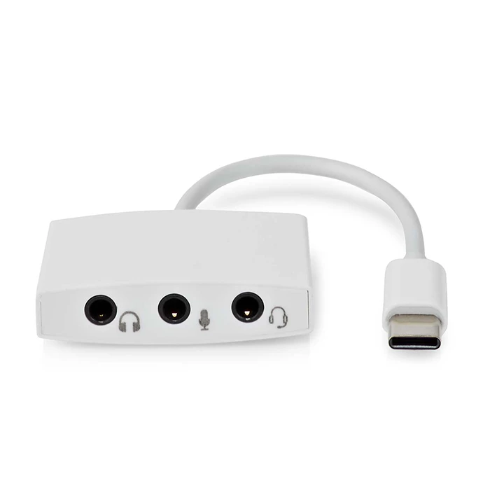 Αντάπτορας USB-C Nedis CCGB65900WT01 Male - 3.5mm Female 0.10m White
