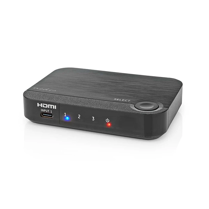 HDMI Switch Nedis VCON6420AT 1x USB-C / 2x HDMI INPUT - 1x HDMI OUTPUT 4K@60Hz 18Gbps