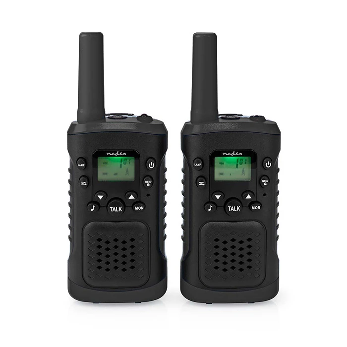 Walkie Talkie Nedis WLTK0610BK SET 2 UP TO 6KM 8 PTT / VOX Black