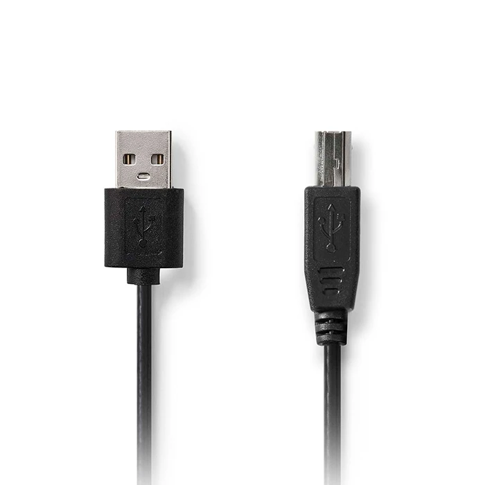 Καλώδιο USB Nedis High-Speed A αρσ. - USB B αρσ., 3.00m.
