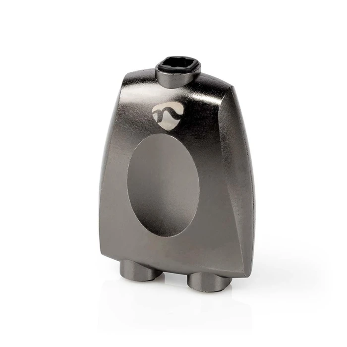 Αντάπτορας Ήχου Nedis TosLink θηλ.σε 2x TosLink θηλ., σε γκρι χρώμα.