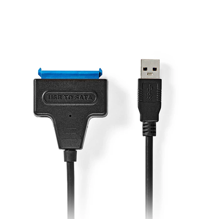 Καλώδιο USB Nedis 3.2 Gen 1x1 Type Α αρσ. - SATA 22-pin, για τη σύνδεση σκληρών δίσκων HDD / SSD 2.5", 0.30m.