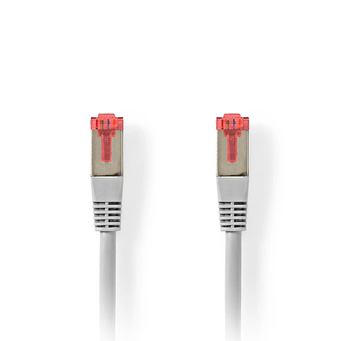 Καλώδιο Δικτύου Nedis CAT 6, S/FTP, 30m σε γκρι χρώμα.