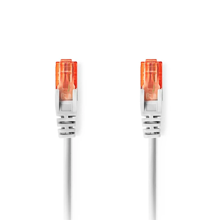 Καλώδιο Δικτύου Nedis CAT 6, U/UTP, 10m σε γκρι χρώμα.