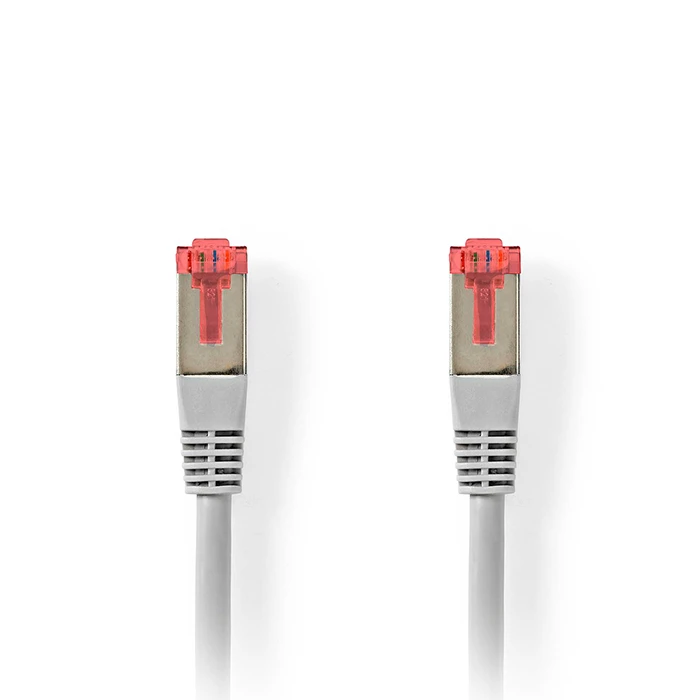 Καλώδιο Δικτύου Nedis CAT 6, S/FTP, 3.00m σε γκρι χρώμα.