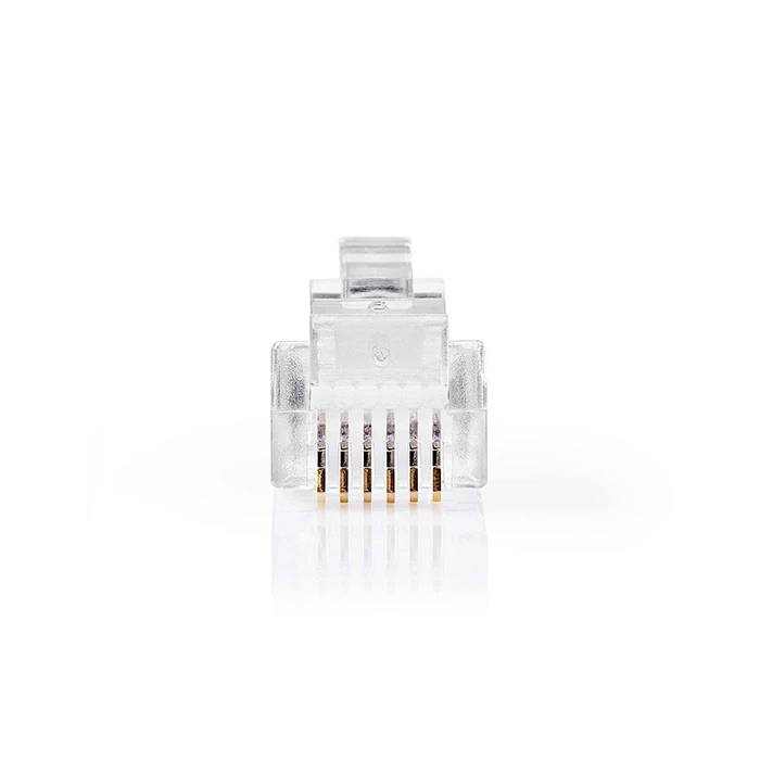 Φις Τηλεφώνου Nedis RJ11, 6x6, 10τμχ.