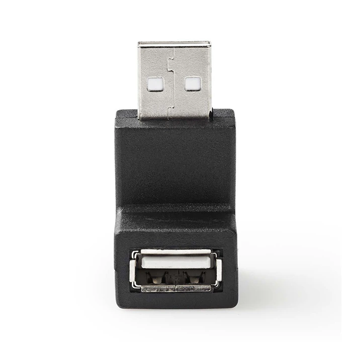 Αντάπτορας USB Nedis High-Speed Α αρσ. - USB Α θηλ., σε γωνία 90° μοιρών.