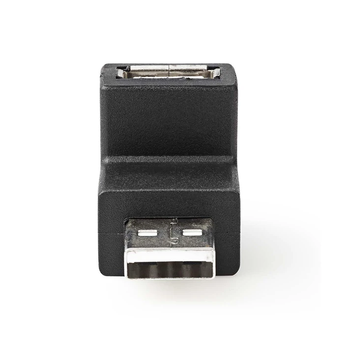 Αντάπτορας USB Nedis High-Speed Α αρσ. - USB Α θηλ., σε γωνία 90° μοιρών.