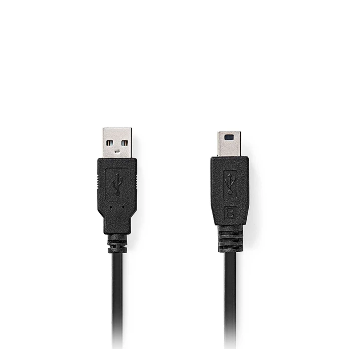 Καλώδιο USB Nedis High-Speed A αρσ. - Mini USB 5-pin αρσ., 3.00m.