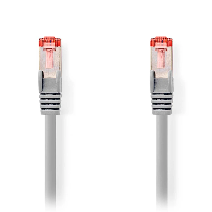 Καλώδιο Δικτύου Nedis CAT 6, S/FTP, 2.00m σε γκρι χρώμα.