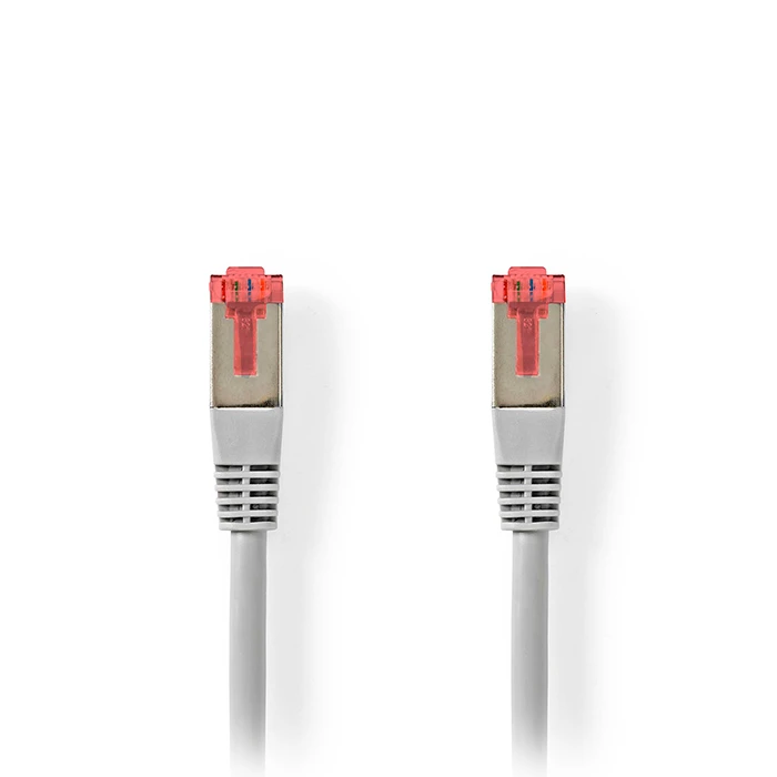 Καλώδιο Δικτύου Nedis CAT 6, S/FTP, 1.00m σε γκρι χρώμα.