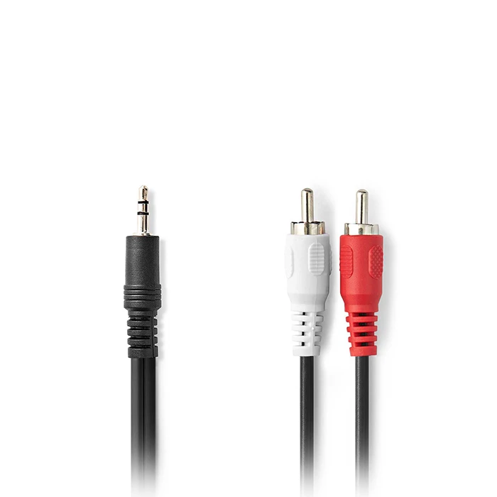 Καλώδιο RCA Nedis 2x αρσ. - 3.5mm Stereo αρσ., 15m.