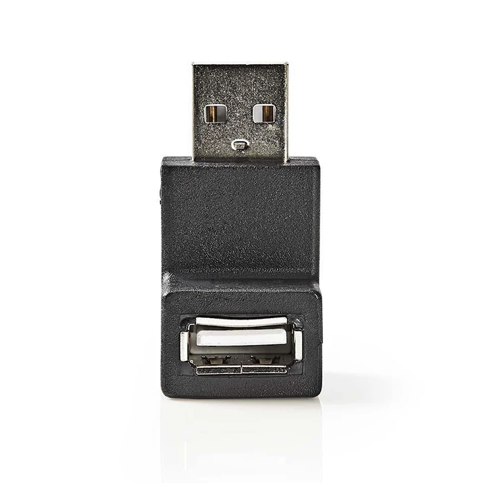 Αντάπτορας USB Nedis High-Speed A αρσ. - USB A θηλ., σε γωνία 270°.