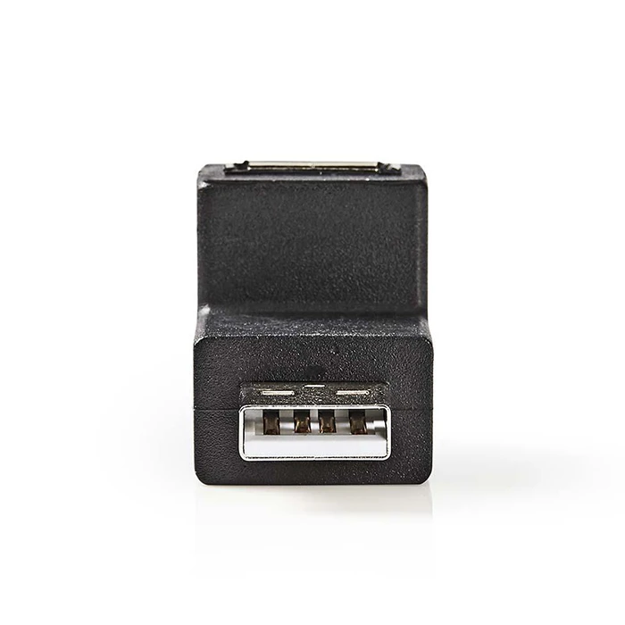 Αντάπτορας USB Nedis High-Speed A αρσ. - USB A θηλ., σε γωνία 270°.