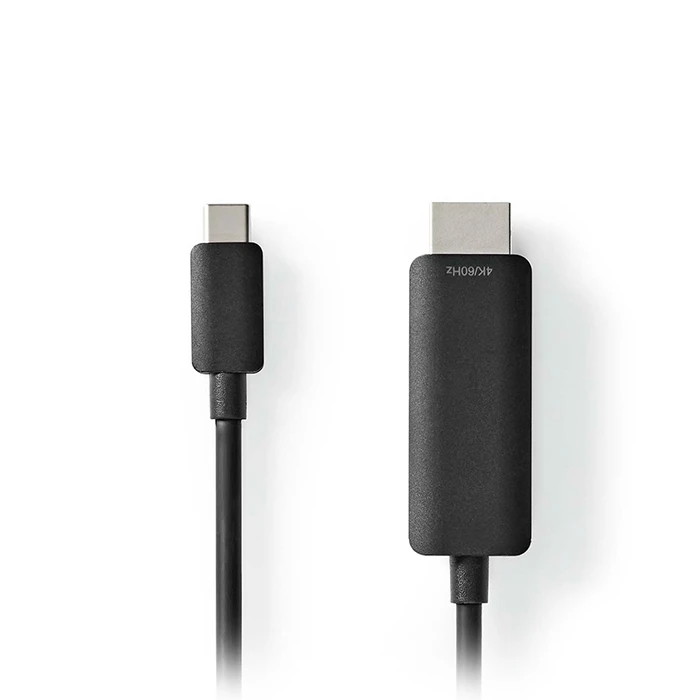 Μετατροπέας USB Nedis 3.2 Gen 1x1 Type-C αρσ. - HDMI αρσ., 2.00m.
