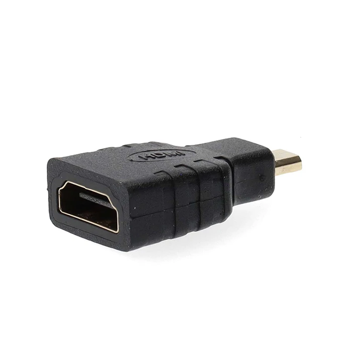Αντάπτορας HDMI Nedis with Ethernet, HDMI micro αρσ. - HDMI θηλ., με επίχρυσες επαφές.