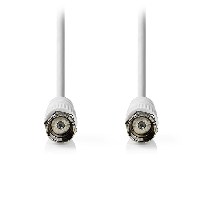 Καλώδιο Κεραίας Nedis F αρσ. - F αρσ. 2.00m σε άσπρο χρώμα.