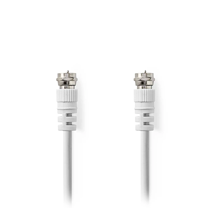 Καλώδιο Κεραίας Nedis F αρσ. - F αρσ. 2.00m σε άσπρο χρώμα.