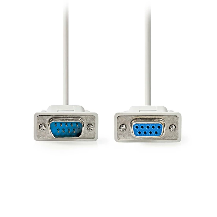 Καλώδιο Σειριακό Nedis DB9 αρσ. - DB9 θηλ., 2.00m.