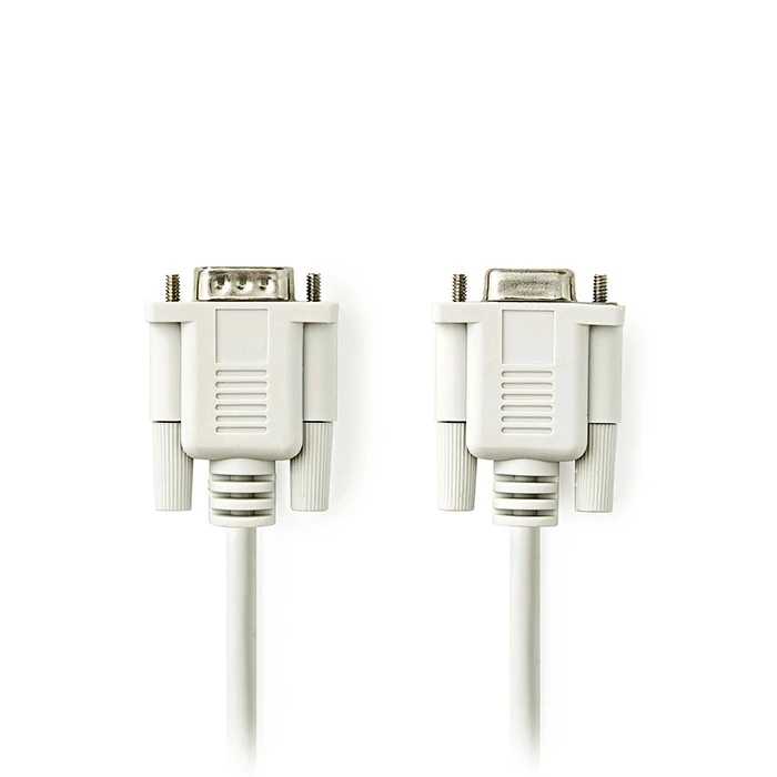 Καλώδιο Σειριακό Nedis DB9 αρσ. - DB9 θηλ., 2.00m.